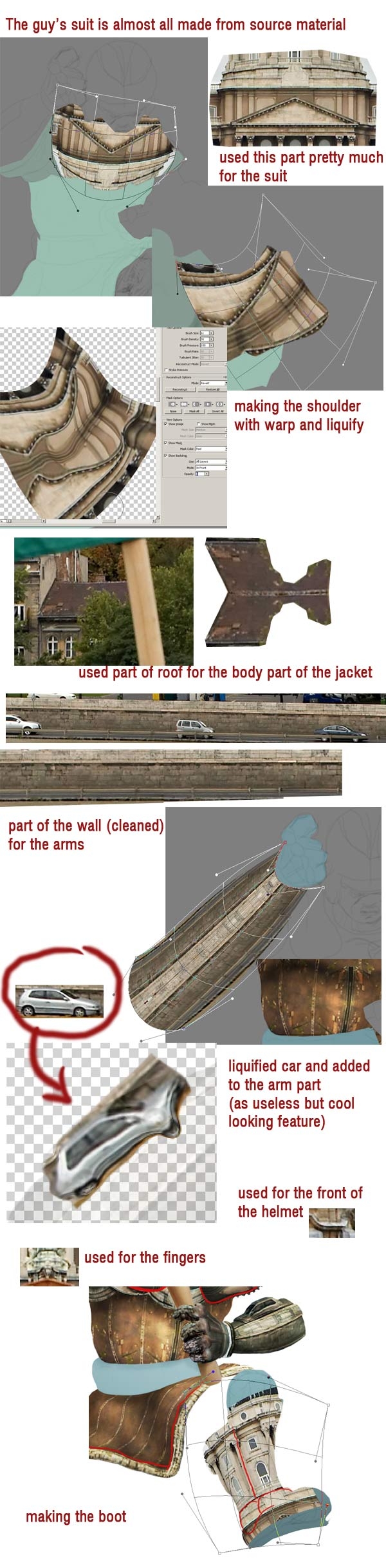 Creation of Meanwhile, in the year 2763: Step 2